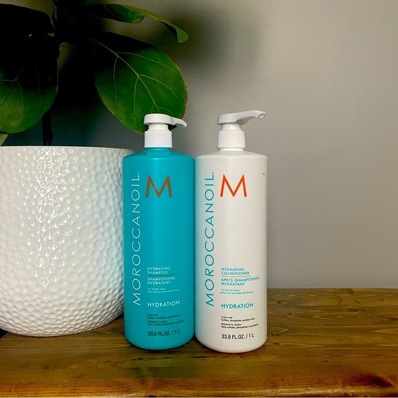 Moroccanoil Hydration 1L Shampoo & Conditioner Duo - Picture 1 of 2